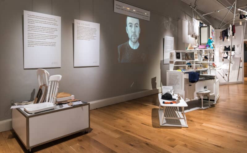 A Museum of Transology installation at Brighton Museum & Art Gallery. Photo via Museum of Transology.